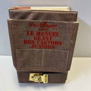 Walt Disney - Le Manuel Géant des Castors Juniors -1977 - Sans clé